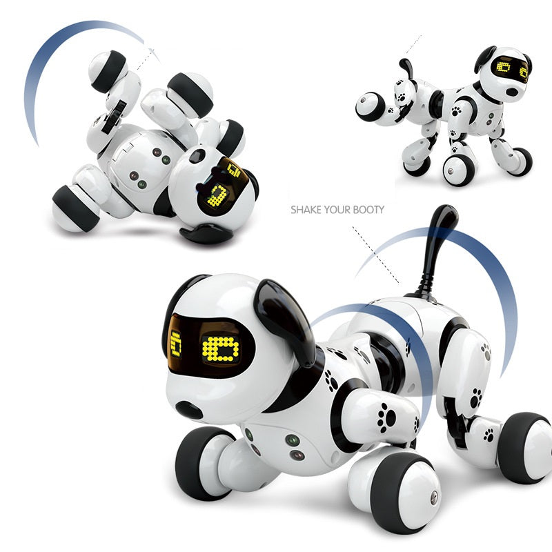 Interactive Electronic Dog Toy – Automatic Smart Bone & Moving Pet Blaster