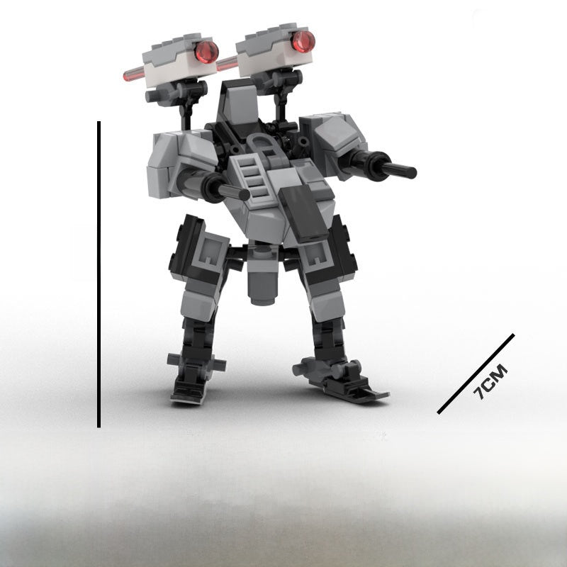 Robot Dog Fighter Assembled Model Toy DIY Mechanical Cyber Beast Set