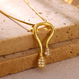 New U-shaped Fairy Clavicle Necklace