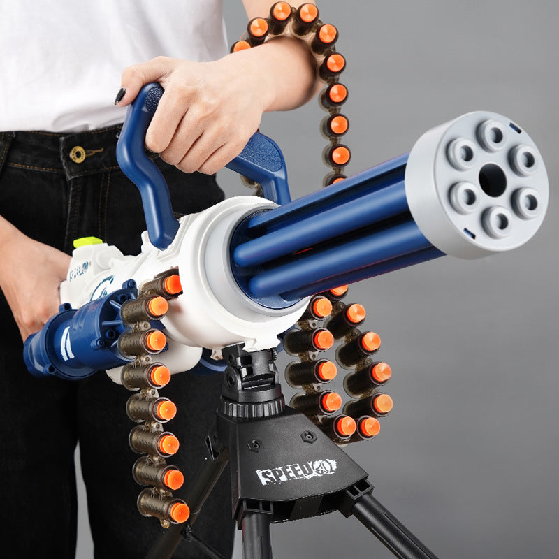 Soft-Bullet Electric Multi-Shot Realistic Toy Gun Automatic Blaster