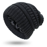 Women’s Satin-Lined Woolen Knit Hats – Warm Winter Hats for Protective Hairstyles
