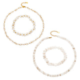 Natural Shell Shaped Beaded Necklace For Women