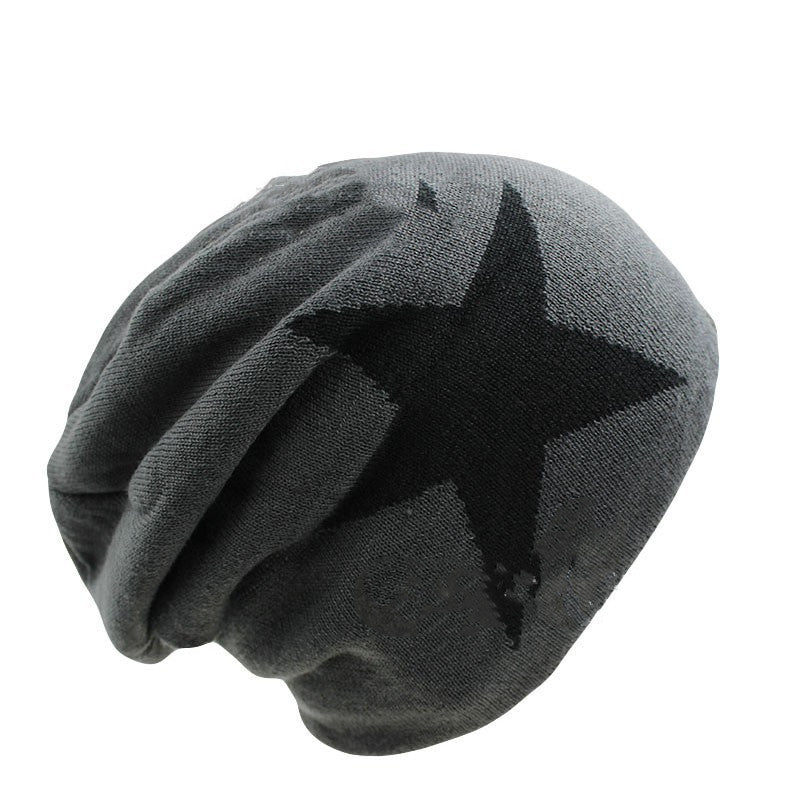 Winter Knitted Hood Wind beanie Cap