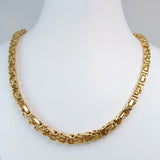Handmade Stainless Steel Single-link Square Chain