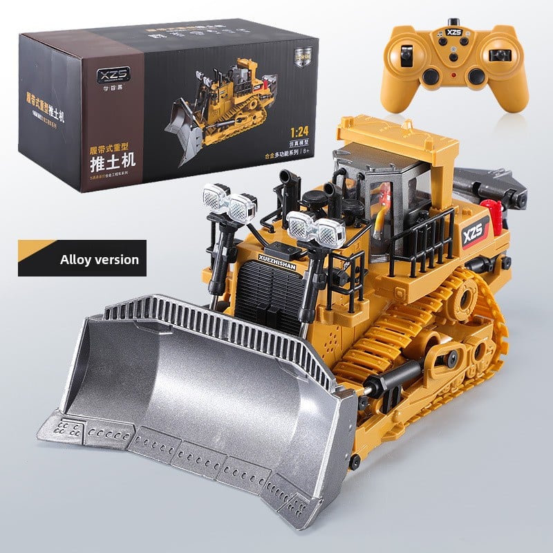 Remote Control Alloy Construction Vehicle Toy Set