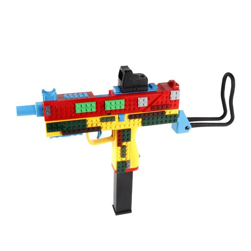 Building blocks children's toy gun