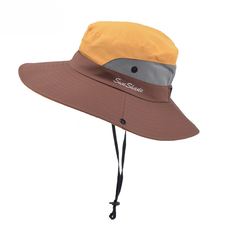 Unisex Couple's Sun Hats – Versatile Fisherman Hats for Travel and Hiking