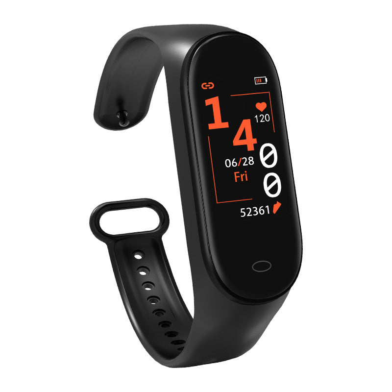 Waterproof Smart Bracelet Fitness Tracker with Blood Pressure Monitor