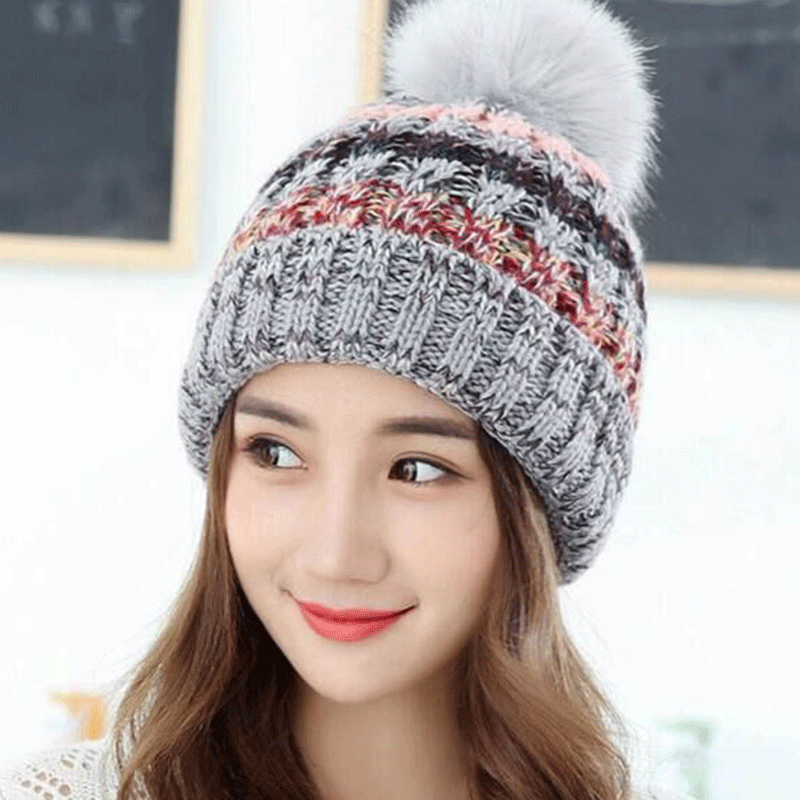 Unisex Premium Warm Winter Caps – Thermal Knit Beanies for Cold Weather