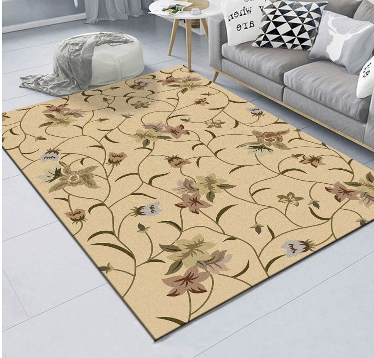 Modern Soft Plush Area Rug for Living Room and Bedroom