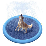Non-Slip Splash Pad for Kids and Pets – Outdoor Summer Water Fountain Play Mat