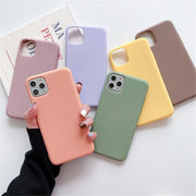 Slim Frosted Matte Protective iPhone Case