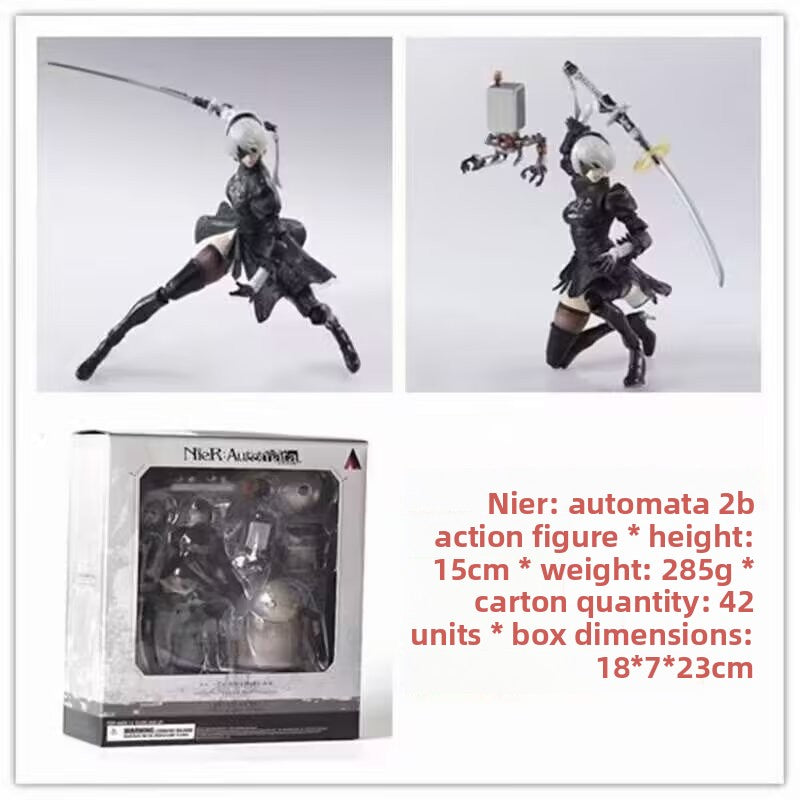 NieR Automata Action Figure Model Collectible Anime Display Statue