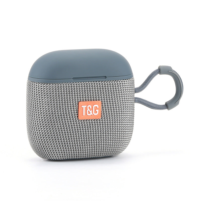 Gray mesh case with a pink 'T&G' logo on a white background
