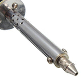 Metallic nozzle or valve on a white background