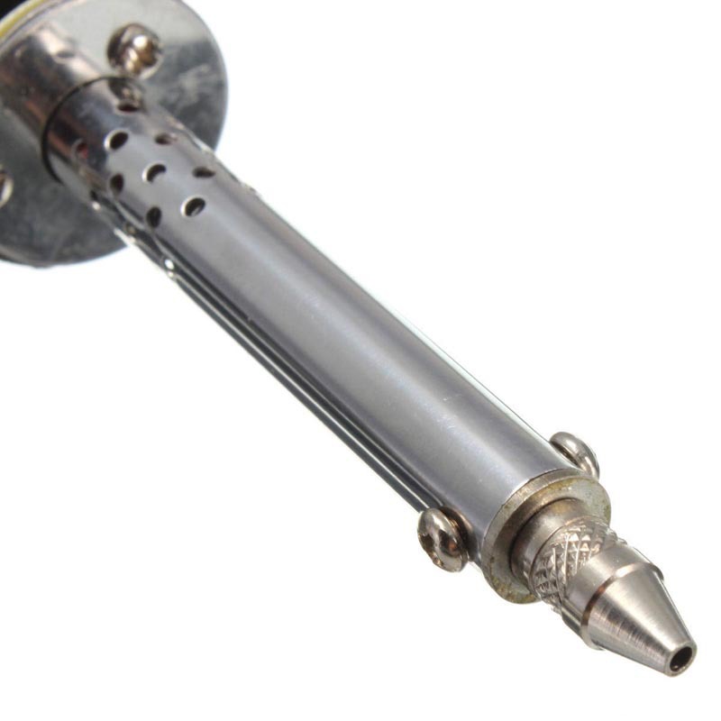 Metallic nozzle or valve on a white background