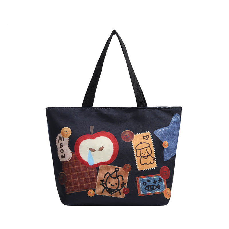 Women’s Stylish Casual High-Capacity Canvas Bag Large Tote