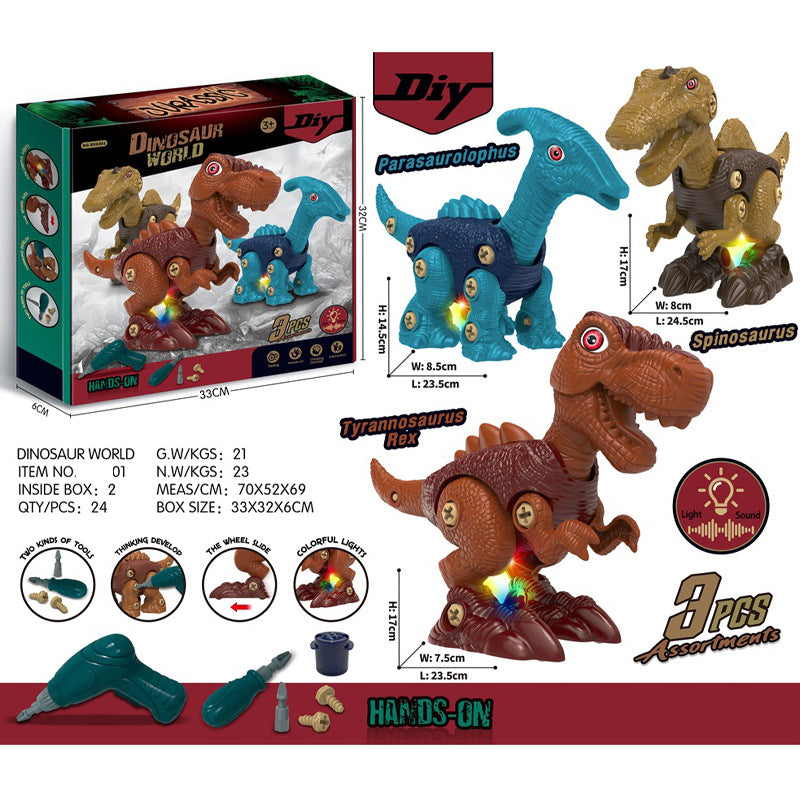 Interactive Remote Control Walking Dinosaur Toy With Sound Effects