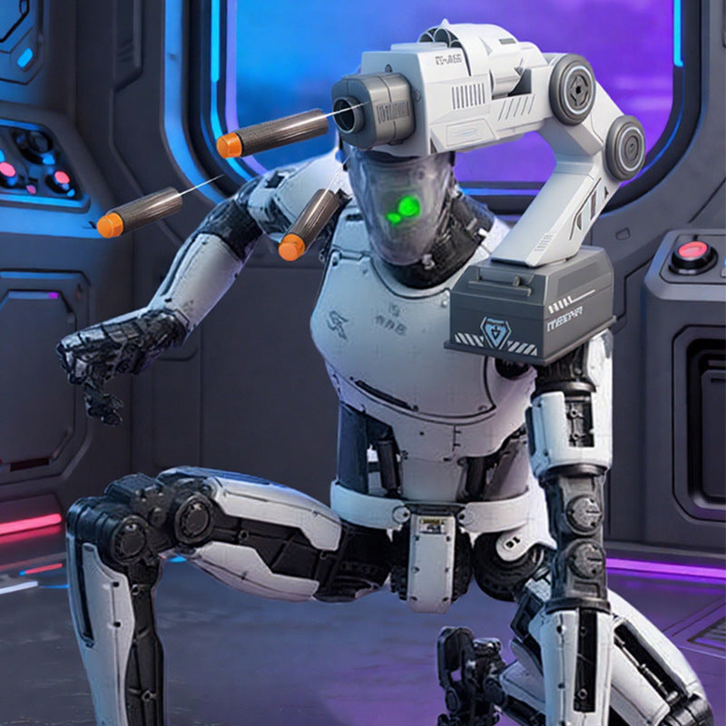 Motorised Mechanical Arm Blaster With Motion Sensing Wearable Toy