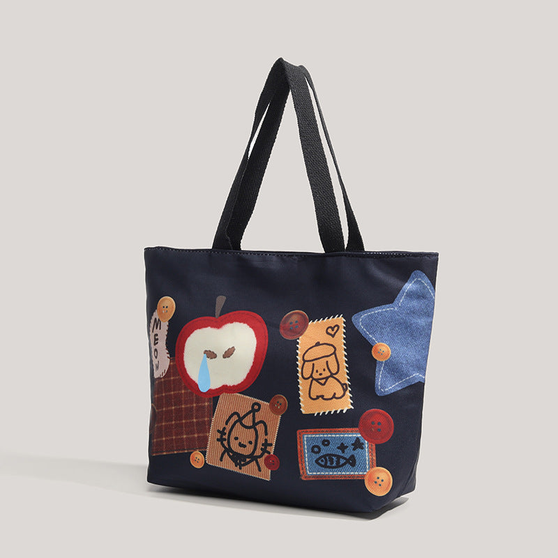 Women’s Stylish Casual High-Capacity Canvas Bag Large Tote