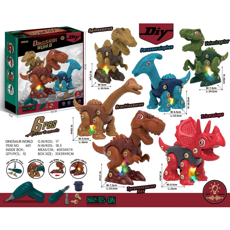 Interactive Remote Control Walking Dinosaur Toy With Sound Effects