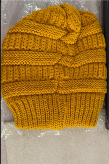Women’s Satin-Lined Woolen Knit Hats – Warm Winter Hats for Protective Hairstyles