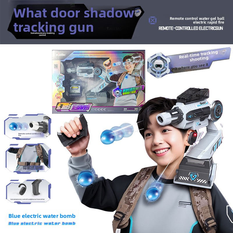 Motorised Mechanical Arm Blaster With Motion Sensing Wearable Toy