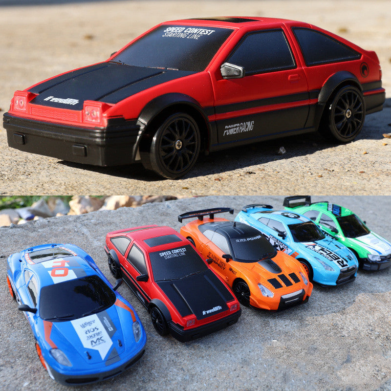 2.4G 4WD RC Drift Car – GTR & AE86 Remote Control Racing Models for Kids