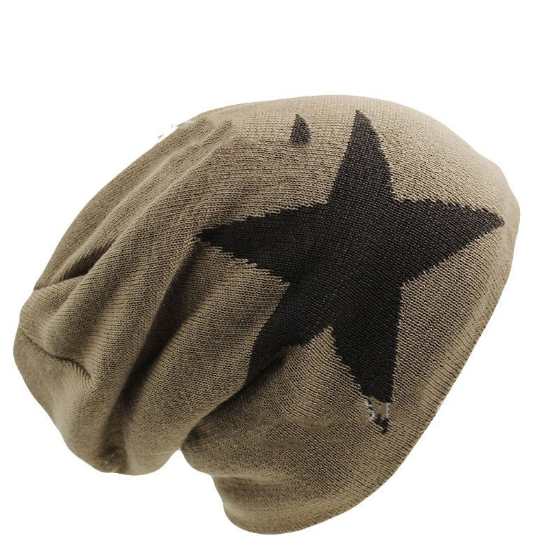 Winter Knitted Hood Wind beanie Cap