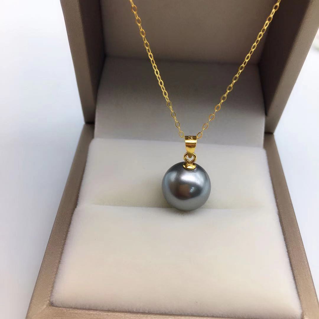 Elegant Mabe Pearl Pendant Fashion Clavicle Necklace