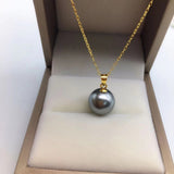 Elegant Mabe Pearl Pendant Fashion Clavicle Necklace