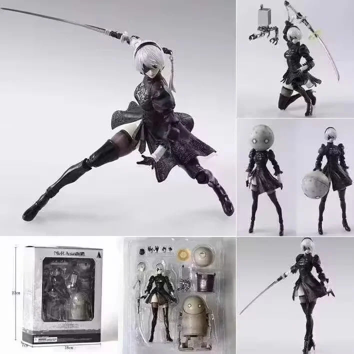 NieR Automata Action Figure Model Collectible Anime Display Statue