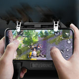 5-in-1 mobile gaming controller with built-in cooling fan and integrated power bank