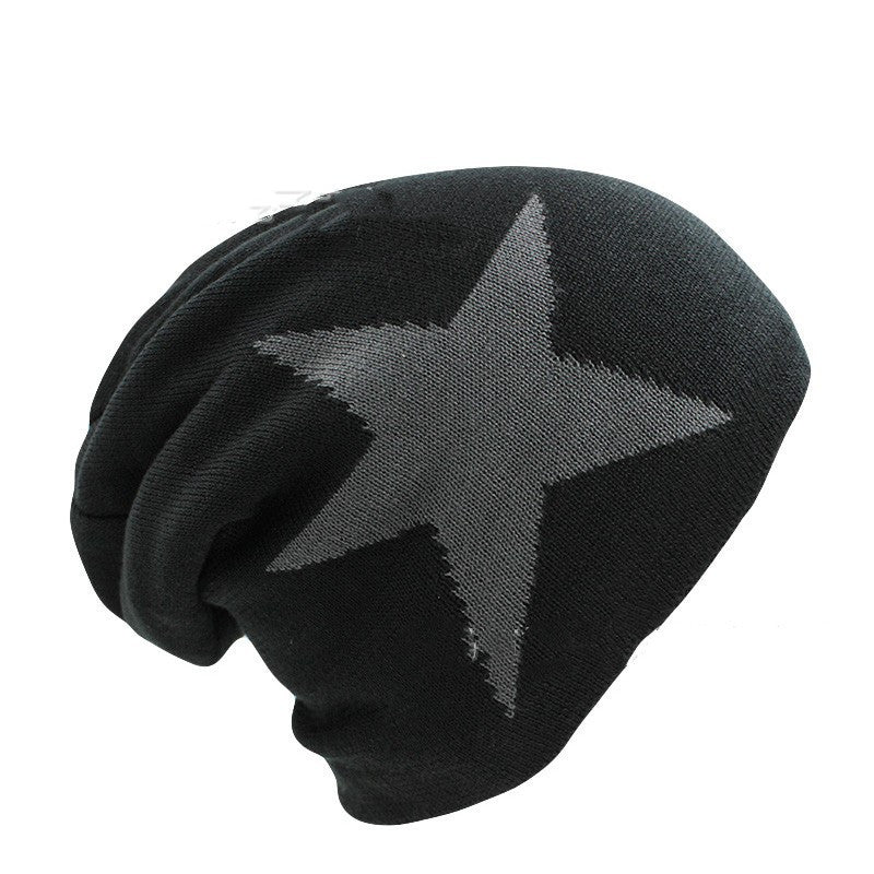 Winter Knitted Hood Wind beanie Cap