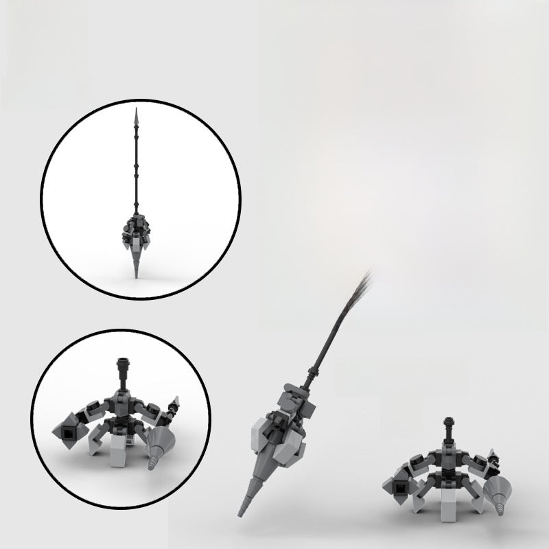 Robot Dog Fighter Assembled Model Toy DIY Mechanical Cyber Beast Set