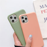 Slim Frosted Matte Protective iPhone Case