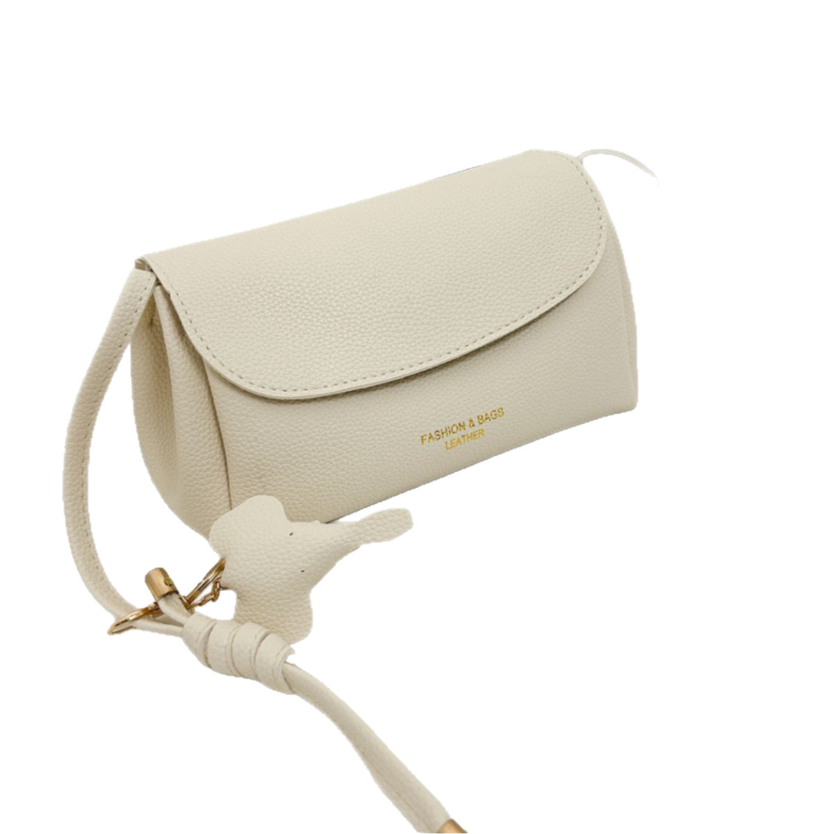 Versatile Soft Shoulder Fashionable Solid Colour Casual Bag for Women