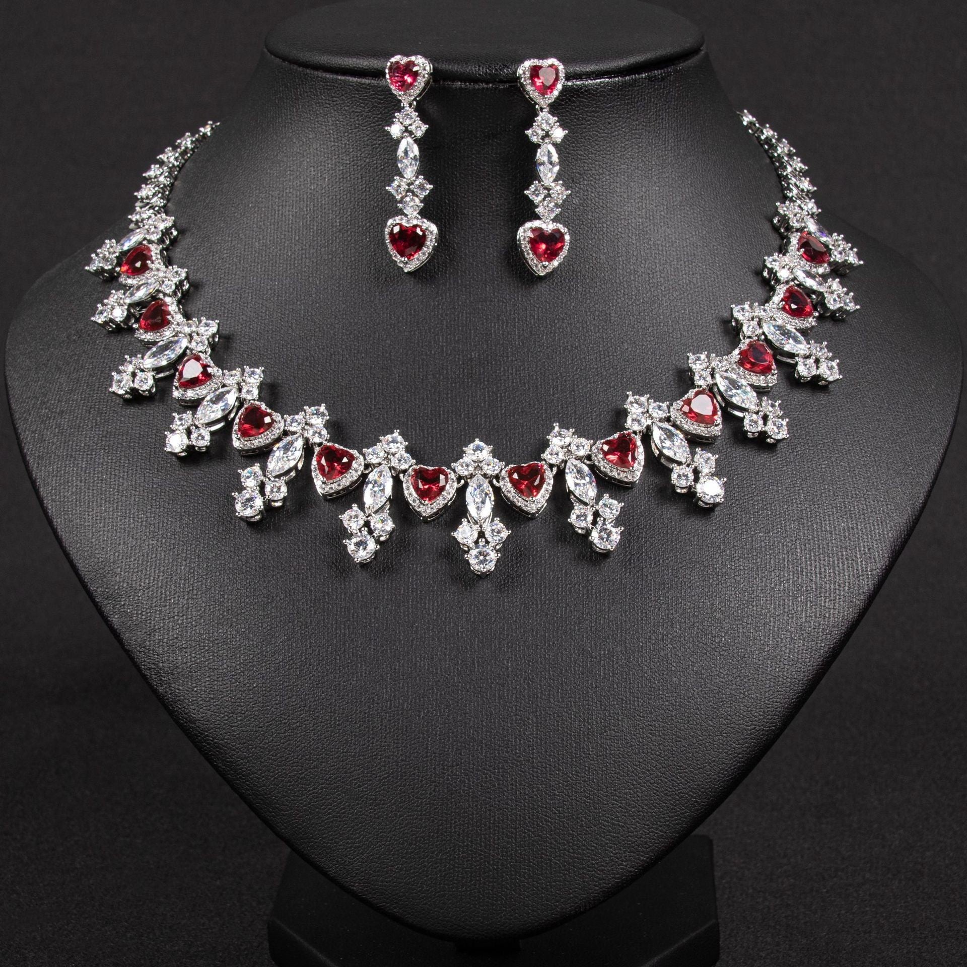 Fashionable Personalized And Creative Necklace And Earrings For Women