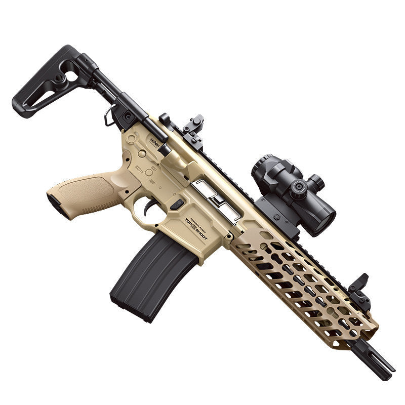 Electric Automatic Toy Submachine Gun Rapid-Fire Blaster With Soft Darts