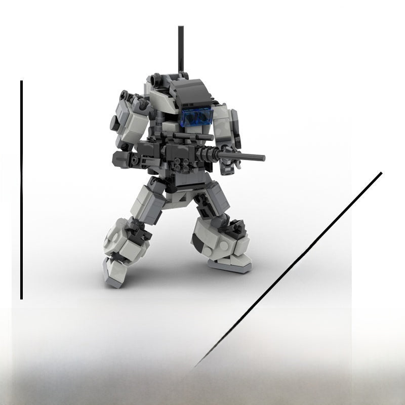Robot Dog Fighter Assembled Model Toy DIY Mechanical Cyber Beast Set
