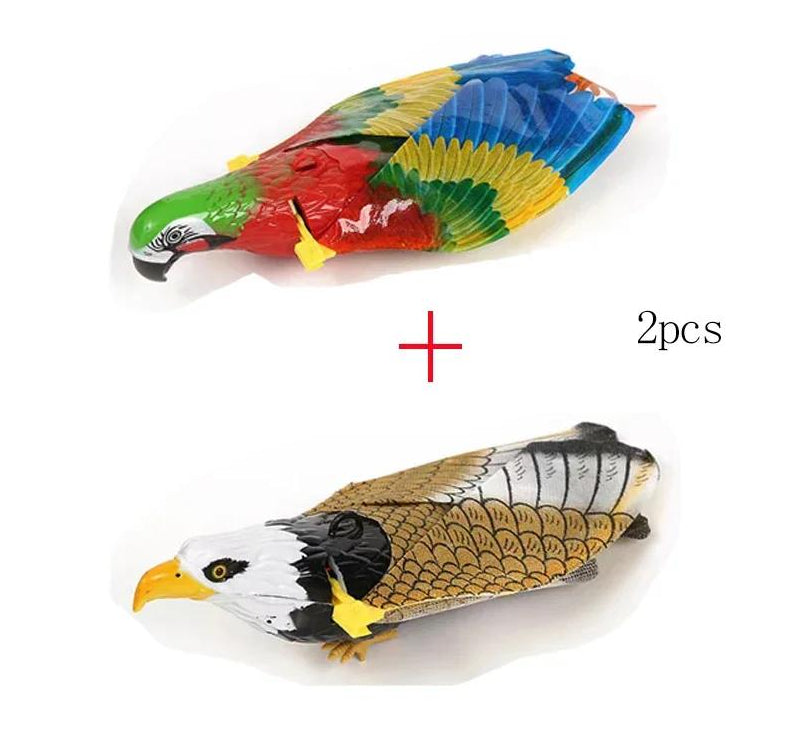 Interactive Hanging Flying Bird Cat Toy – Electric Simulation Eagle for Kittens