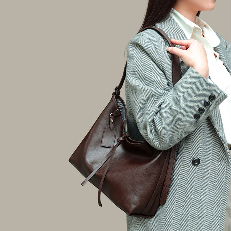 Women’s Stylish Casual High-Capacity Shoulder Bag Large Daily Tote