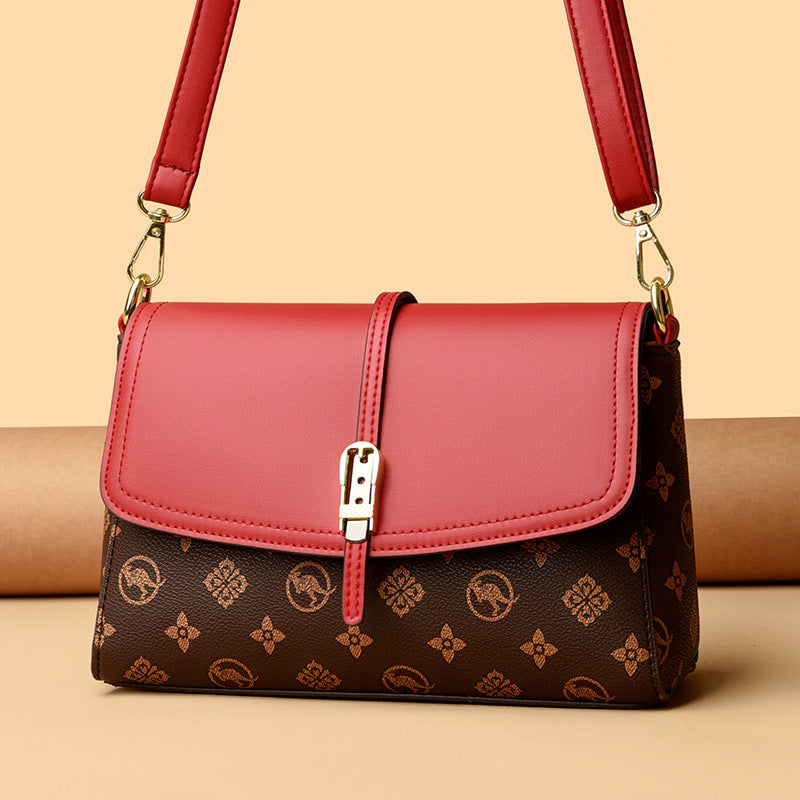 Women’s Printed High-Capacity Shoulder Bag Large Travel Tote