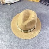Girls' Korean Style Straw Sun Hats – Breathable Baby Summer Beach Hats