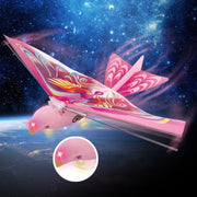 Simulation LED Flapping Wing Flying Bird Remote Control Drone Toy