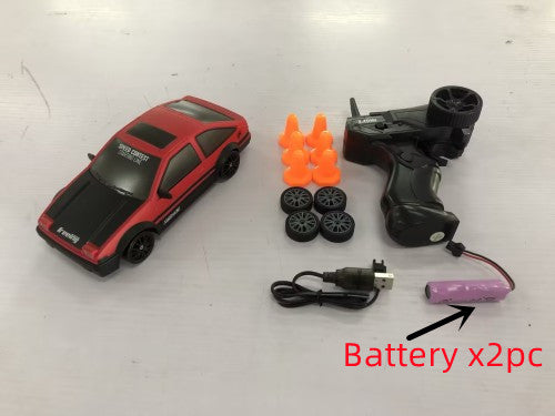 2.4G 4WD RC Drift Car – GTR & AE86 Remote Control Racing Models for Kids