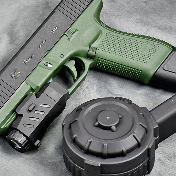 Electric Automatic Toy Gun Rapid-Fire Soft Bullet Blaster Toy