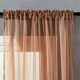 Modern Simple Pure Color Cotton Linen Window Screen