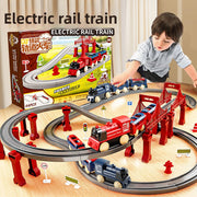Electric Train Set with Track