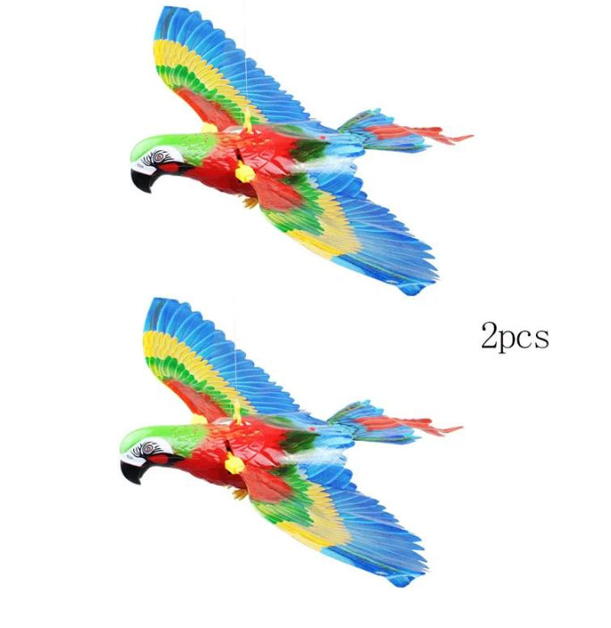 Interactive Hanging Flying Bird Cat Toy – Electric Simulation Eagle for Kittens